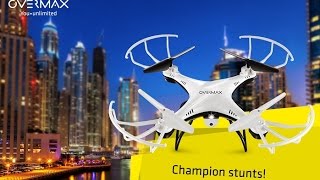 Overmax XBee Drone 31 UNBOXING [upl. by Yreme]