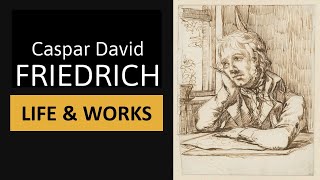 CASPAR DAVID FRIEDRICH Life Works amp Painting Style  Great Artists simply Explained in 3 minutes [upl. by Haraj]