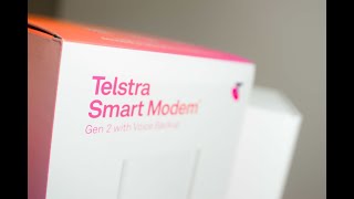 Telstra Smart Modem Unboxing [upl. by Spenser]