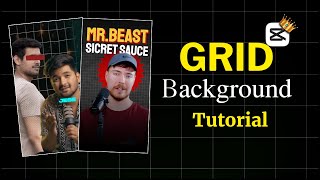 Trending Grid Motion Background Tutorial in Capcut PC REELS EDITING [upl. by Ayo168]