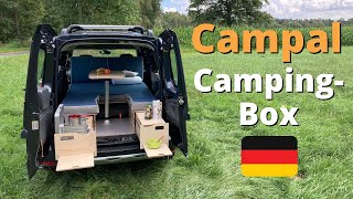 Campal Campingbox  Auto als Wohnmobil nutzen Offizielle Vorstellung  Erklärung aller Funktionen [upl. by Kier356]