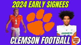 Early National Signing Day 2024 Clemson Football Signees [upl. by Allen802]