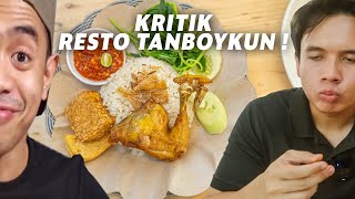 KRITIK RESTO TANBOYKUN   SUARA KONSUMEN UNTUK TEMPONG PNS [upl. by Damali]