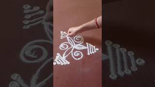 New side muggulu easy and simple kolam design [upl. by Annaili]