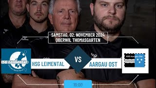 SPL2 LiveStream HSG Leimental  HSG Aargau Ost [upl. by Assetak885]