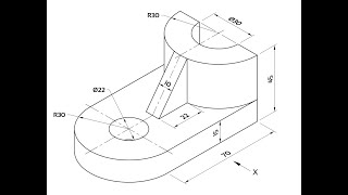 Orthographic projection  Engineering drawing  Technical drawing [upl. by Ahsekad]