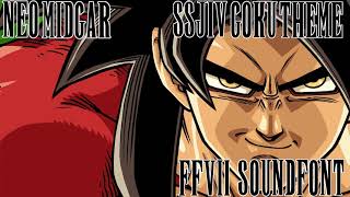 FFVII SOUNDFONT SSJ4 Gokus Theme Hero of Heroes  DBGT FINAL BOUT [upl. by Hinkel]