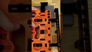 Use Blums Universal Boring Template to predrill LEGRABOX front fixing brackets [upl. by Fulcher617]