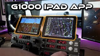 iPad Glass Cockpit App  Simionic G1000 [upl. by Brion207]