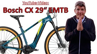 Conway Cairon S629  TOP EMTB mit KIOX Bosch CX 625  stärkstes EMountainbike 2022 [upl. by Lubin557]