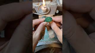 Making a medieval style signet ring signetring howitsmade medieval [upl. by Ynnej]