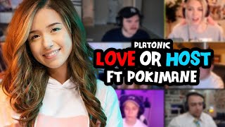 LOVE OR HOST FT POKIMANE PLATONIC EDITION [upl. by Neffirg]