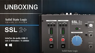 Interfaz de audio SSL 2 de Solid State Logic  Unboxing [upl. by Nale996]