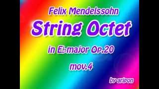 MIDI Mendelssohn String Octet mov4 [upl. by Cos]