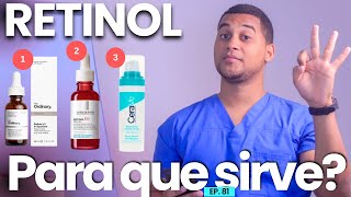 RETINOL PARA QUE SIRVE  3 COSAS [upl. by Ettenna]