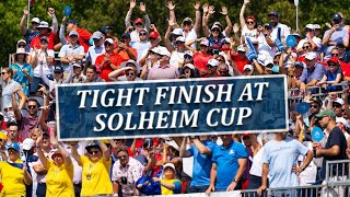 2024 Solheim Cup Recap USA Pulls Out Win Over Europe [upl. by Denton196]