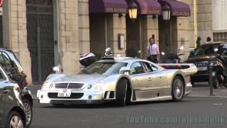 Mercedes CLK GTR in Paris [upl. by Notecnirp977]