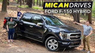 2022 Ford F150 Powerboost Hybrid  Family Review [upl. by Notlim]