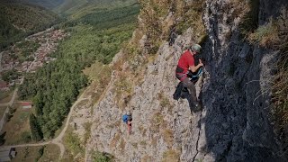 ROMANIA VIA FERRATA  BAIA DE FIER Episode 1  Pantera Roz D [upl. by Anileuqcaj833]