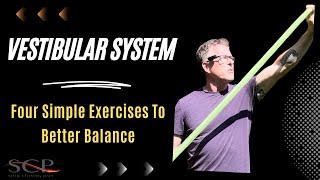 Vestibular System Four Simple Exercises For Better Balance [upl. by Alleciram576]