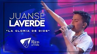 Juanse Laverde  Interpreta La Canción  La Gloria de Dios EN VIVO [upl. by Lednem]