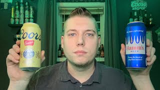 Coors Banquet VS Hamm’s Blind BEER BATTLE [upl. by Henryk]