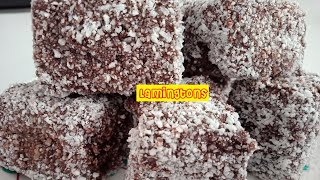 LAMINGTONS cake recipe  Delicious Australian Dessert  Eggless tasty and super easy recipe [upl. by Abernon]