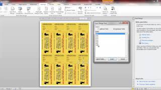 raffle ticket numbering  ticket numbering with Word and NumberPro [upl. by Artamas]