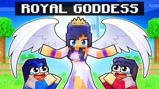 Playing as a ROYAL GODDESS in Minecraft [upl. by Rogozen]