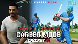 Captaincy  Ahmedabad One Day Final 24 First Season Ending  Cricket 24 Career Mode Gameplay [upl. by Riplex467]