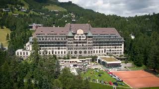 Concours d Elégance of the 28th British Classic Car Meeting St Moritz 2022 at Suvretta House [upl. by Bonnee]