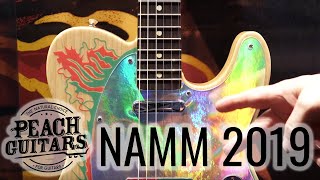 Peach Guitars at NAMM 2019 Fenders New Electric Releases [upl. by Gnilrad]