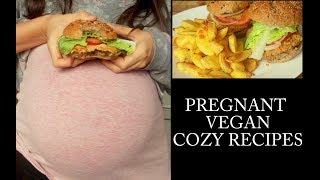 PREGNANT VEGAN🌱COZY RECIPES Potato Mushroom Soup [upl. by Leahcimluap318]