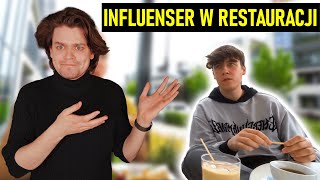 AWIĘC OGLĄDA ODKLEJONYCH INFLUENCERÓW W RESTAURACJI [upl. by Haughay]