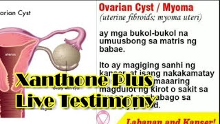 Ovarian Cyst MyomaXANTHONE PLUS Live Testimony [upl. by Tilford477]