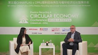 Interviewing STAR PLASTICS at CPRJ Plastics Recycling and Circular Economy Conference [upl. by Surtimed]