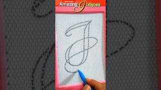 Alphabet writing style  Learning to write alphabet letters✍️shorts calligraphy [upl. by Hufnagel]