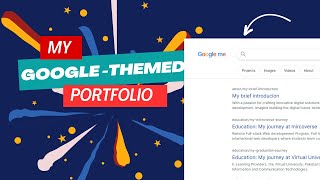My Googlethemed Portfolio  Nextjs  Tailwind CSS [upl. by Eillo]