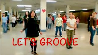 Lets Groove Line Dance [upl. by Feer]