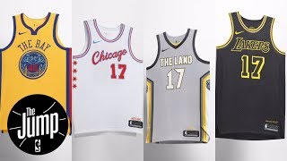 Nike unveils NBA City edition uniforms  The Jump  ESPN [upl. by Athena]