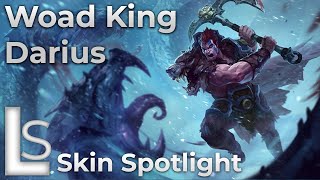 Woad King Darius  Skin Spotlight  Woad  League of Legends  Patch 1010 [upl. by Janie]