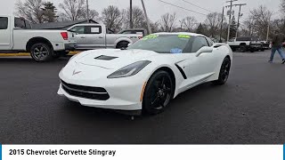 2015 Chevrolet Corvette Stingray Elkhart IN E26200 [upl. by Aiekam]