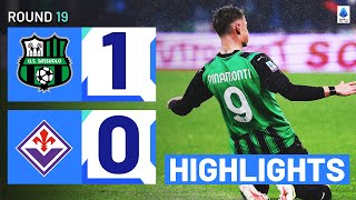 SASSUOLOFIORENTINA 10  HIGHLIGHTS  Pinamonti sinks Fiorentina  Serie A 202324 [upl. by Leona588]