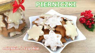 Szybkie PIERNICZKI miękkie od razu po upieczeniu ⭐ 3 zasady jak upiec mięciutkie pierniczki 🎄🎅 [upl. by Dorman761]