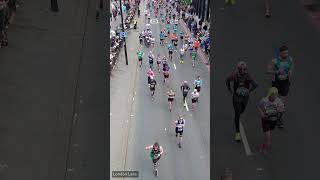 2024 London Marathon Near Monument London England Shorts 27 travel [upl. by Akiner]