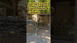 Sierra County Courthouse amp Gallows gold gallows goldnugget goldprospecting mining history [upl. by Irallih]