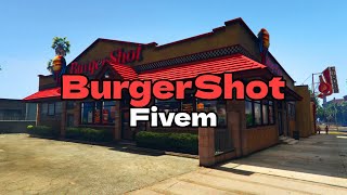 Fivem  Pack BurgerShot Job amp Delivery System   All Languages  000ms  ESX Only [upl. by Kurth]