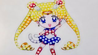 Sailor Moon Diamond Painting Art Sticker [upl. by Georgie204]