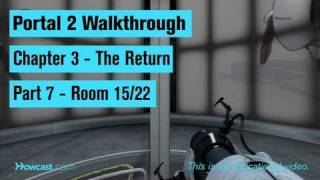 Portal 2 Walkthrough  Chapter 3  Part 7 Room 1522 [upl. by Tedd]