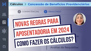 Novas regras para aposentadoria em 2024 descubra como fazer os cálculos [upl. by Erich268]